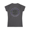Never Waver Save Water Drink Wine Women's Soft Style Tee - - Never Waver