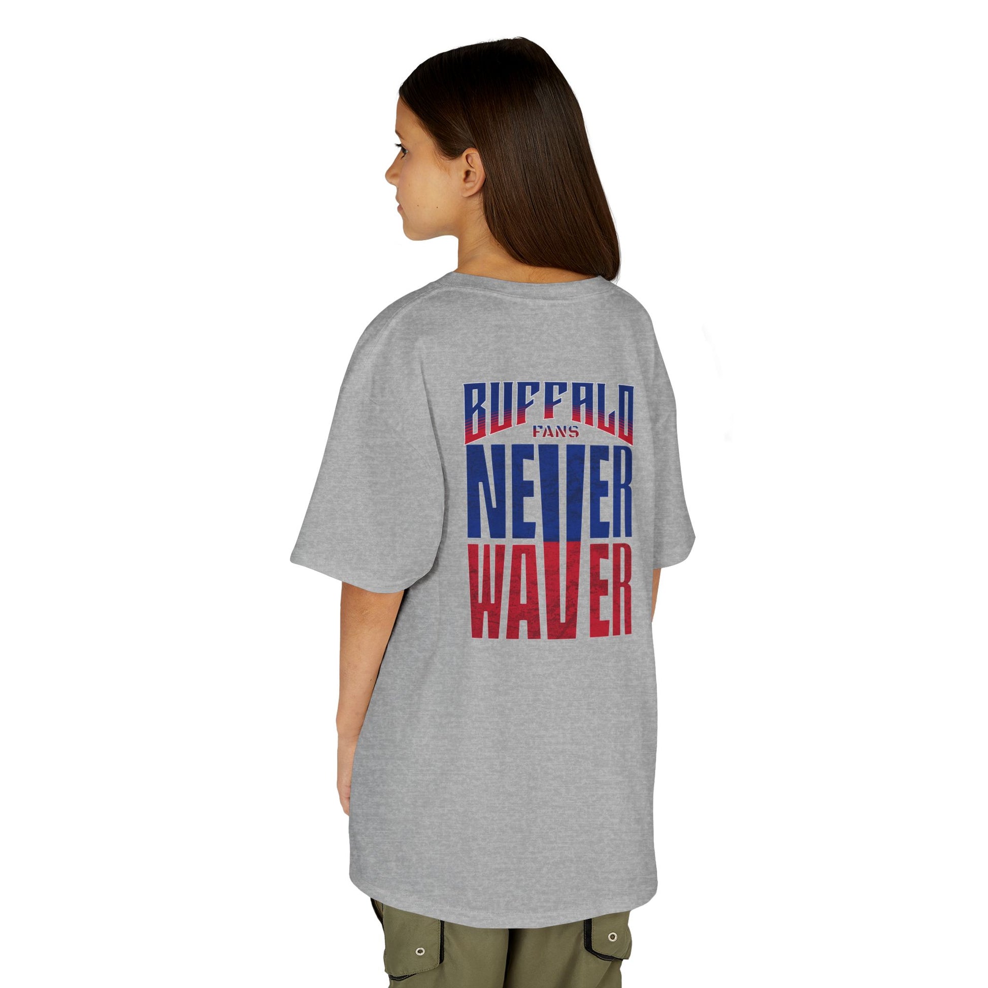 Buffalo Fans Never Waver Kids Heavy Cotton™ Tee - Never Waver