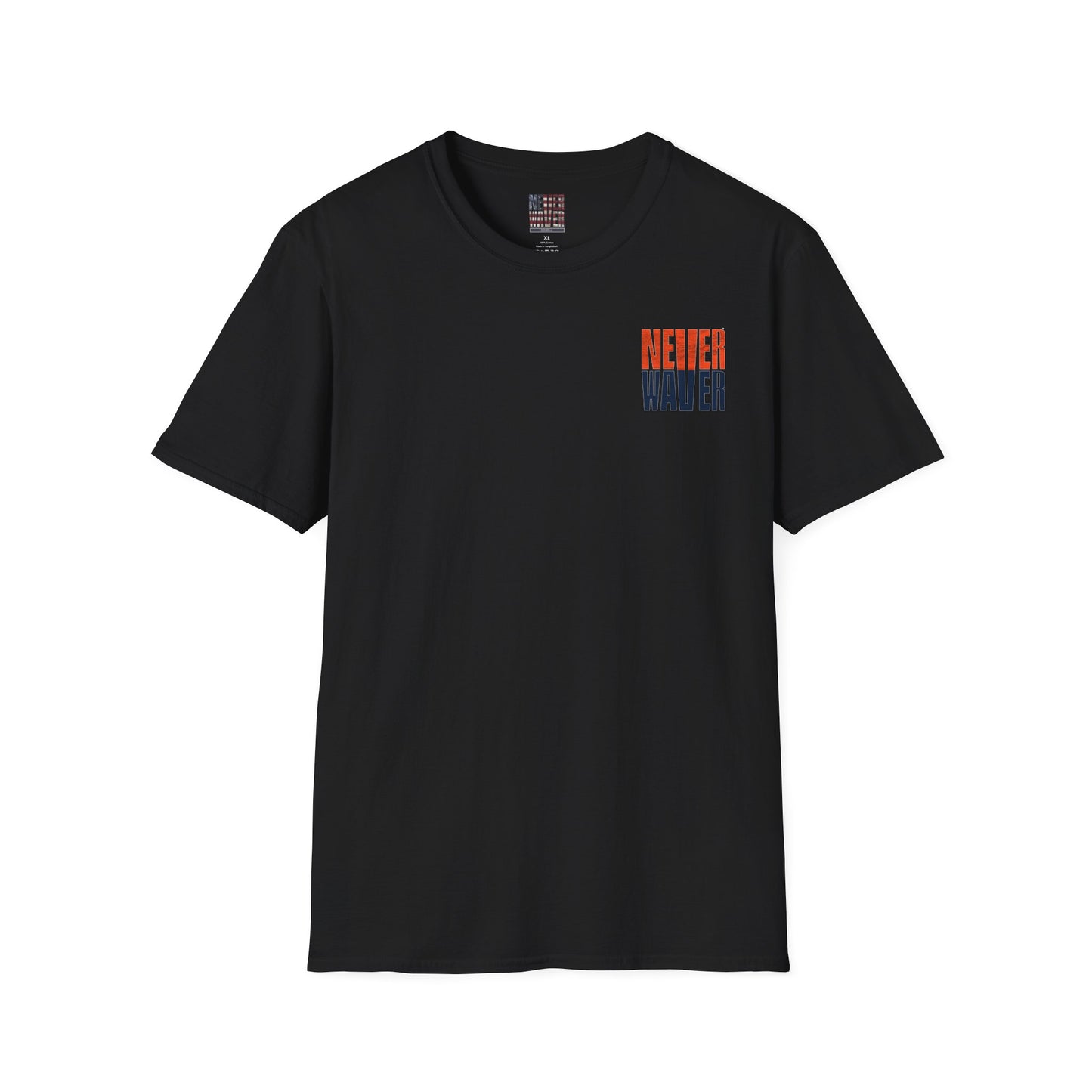 Denver Fans Never Waver Unisex Softstyle T-Shirt - Never Waver