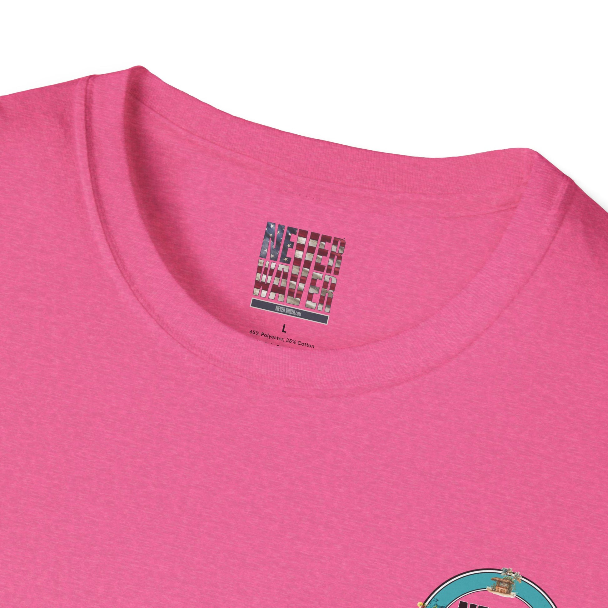 Never Waver Tiki Drinks Made Me Do It? Unisex Soft style T-Shirt - Never Waver