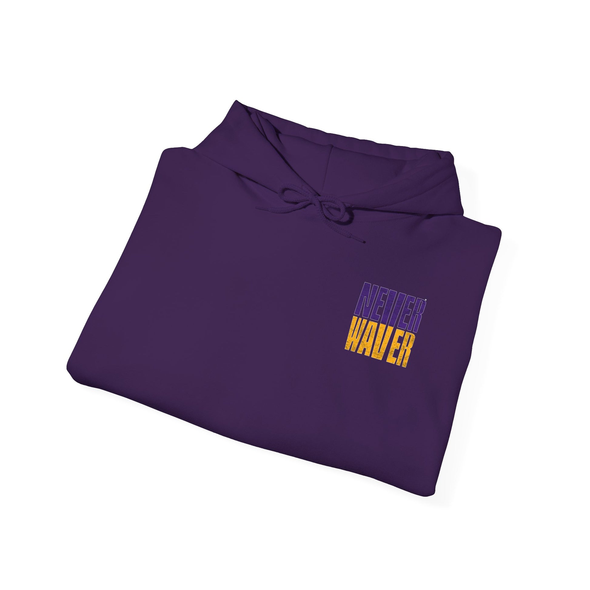 Unisex Heavy Blend™ Hoodie - "Minnesota Fans Never Waver" Design for Comfort and Motivation - Never Waver
