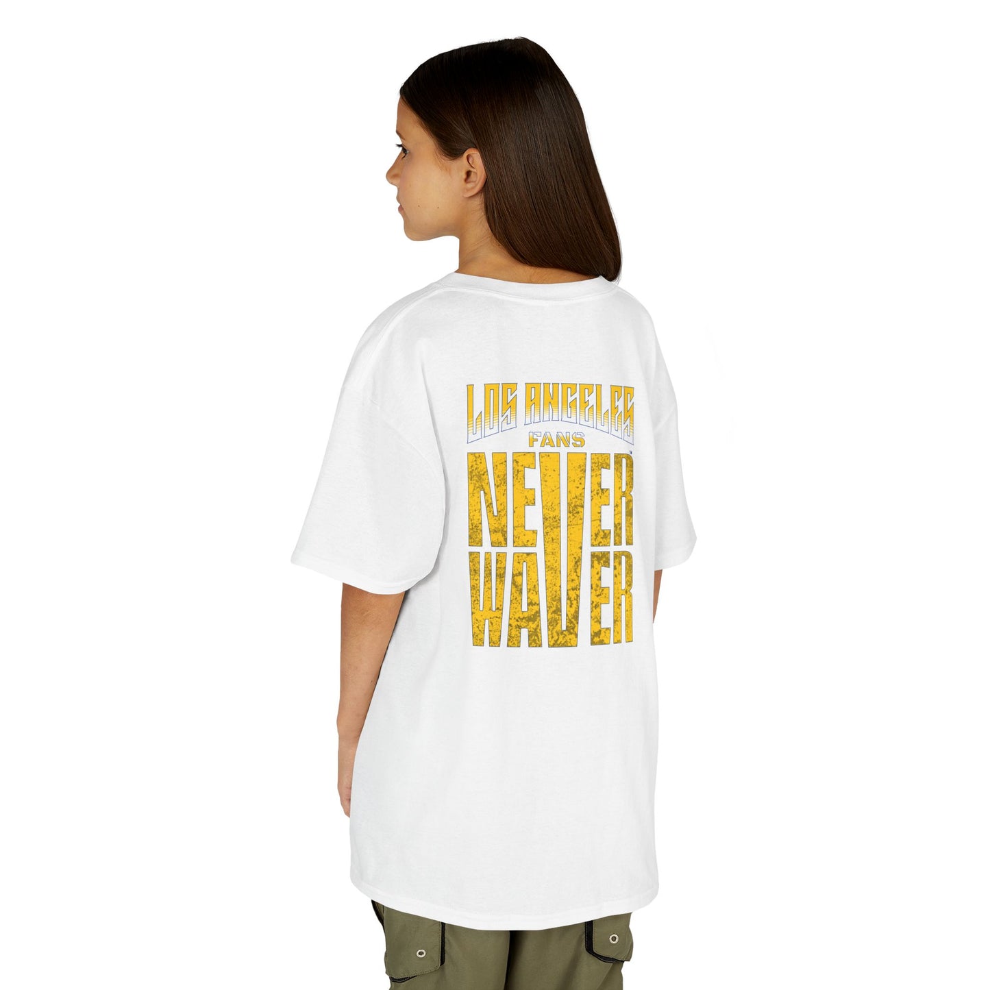 Los Angeles  Fans Never Waver Kids Heavy Cotton™ Tee