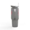 NEVER WAVER KICK FEAR IN THE TEETH Insulated Travel Mug, 40oz - Never Waver