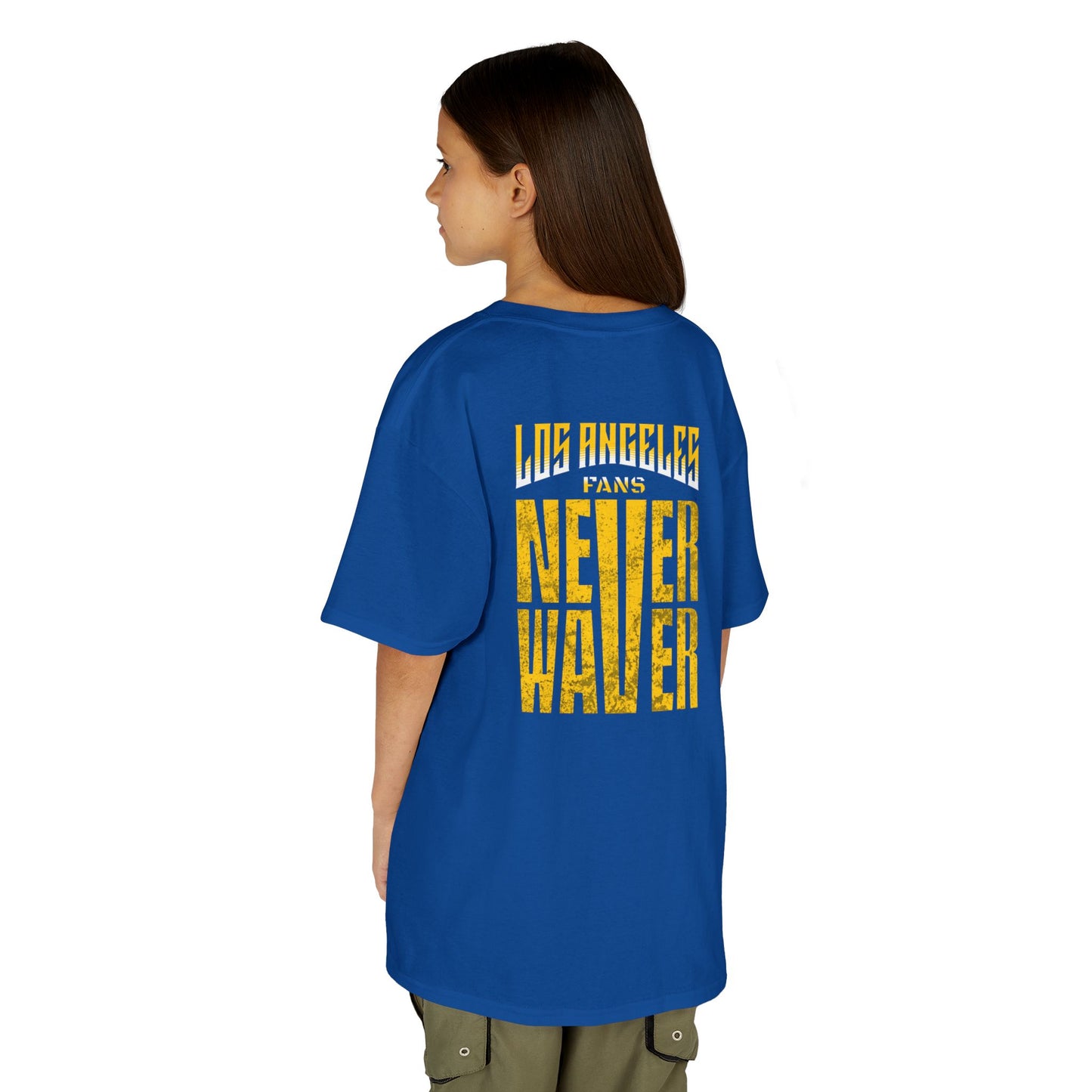 Los Angeles  Fans Never Waver Kids Heavy Cotton™ Tee