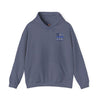 Never Waver Back The Blue Hoodie - Unisex Heavy Blend Sweatshirt - Never Waver