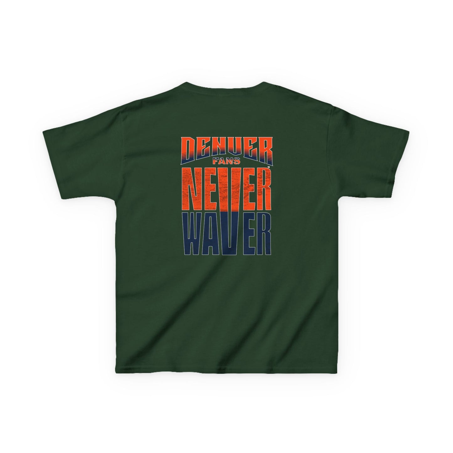 Denver Fans Never Waver Kids Heavy Cotton™ Tee - Never Waver