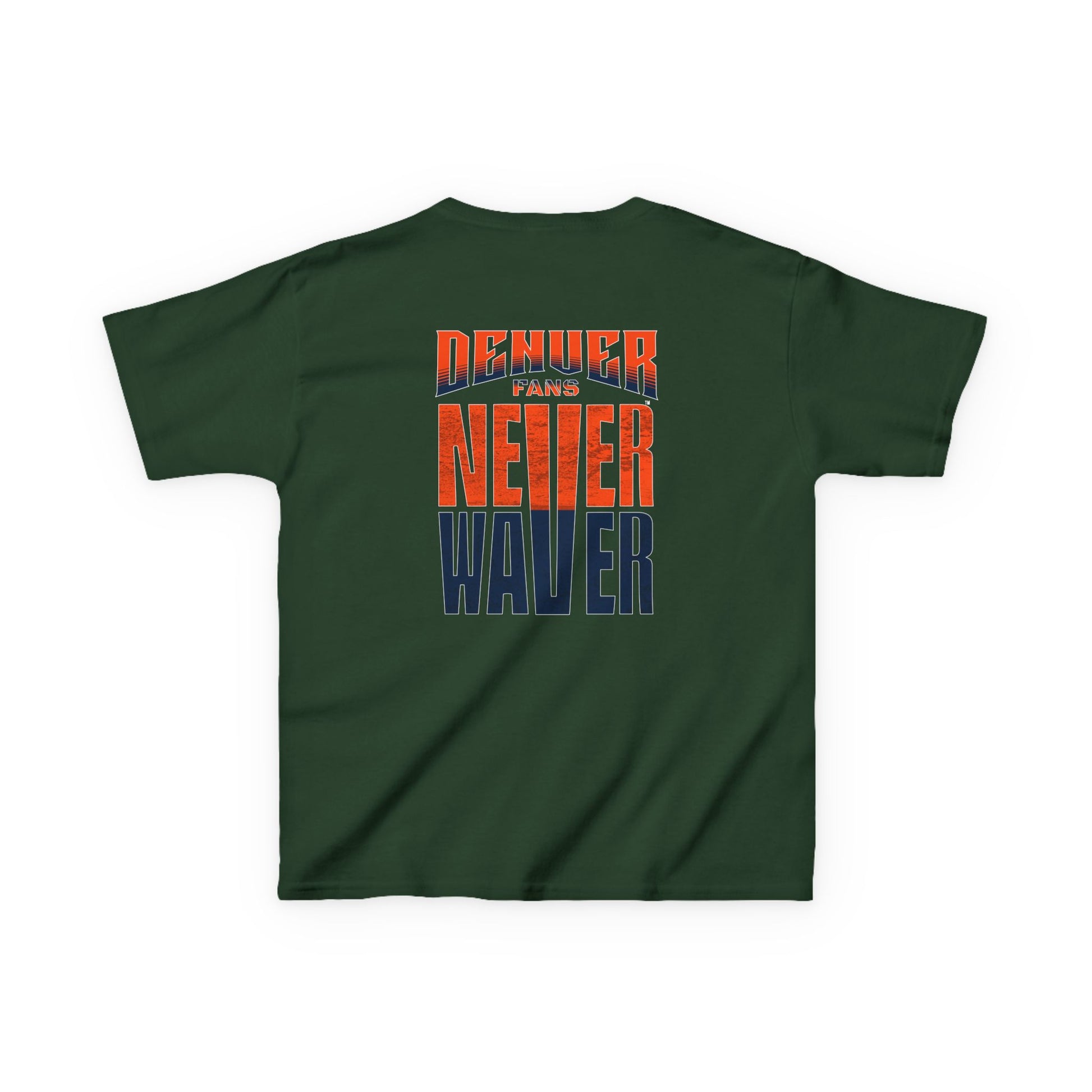 Denver Fans Never Waver Kids Heavy Cotton™ Tee - Never Waver