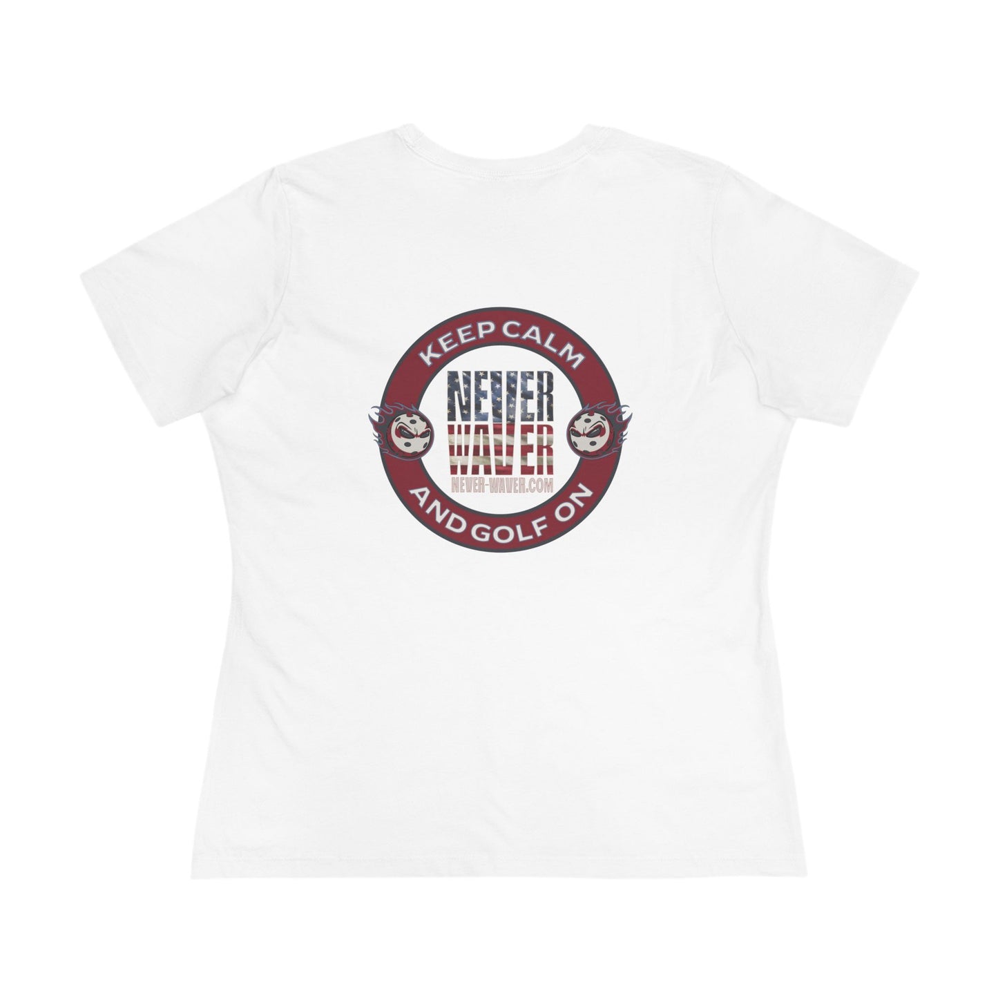 Never Waver Golf Women's Cotton Tee - Never Waver