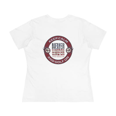 Never Waver Golf Women's Cotton Tee - Never Waver