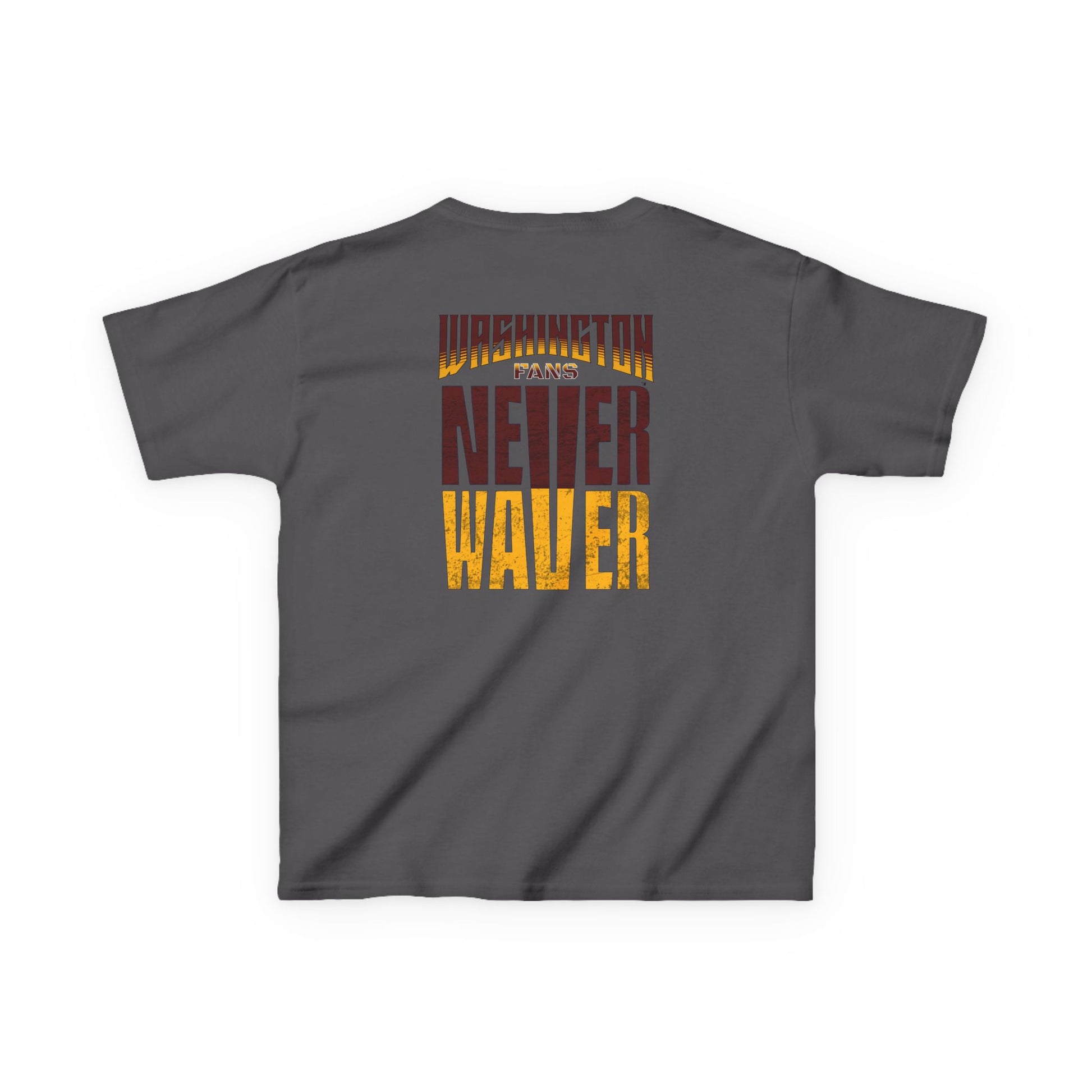 Washington Fans Never Waver Kids Heavy Cotton™ Tee - Never Waver