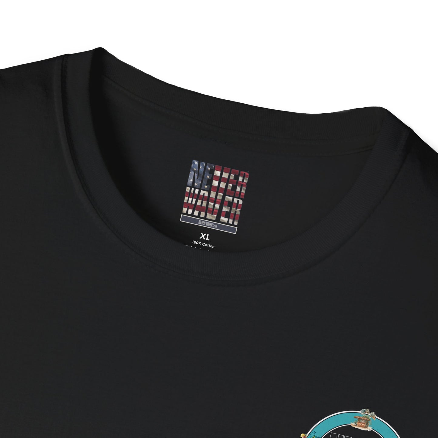 Never Waver Tiki Drinks Made Me Do It? Unisex Soft style T-Shirt - Never Waver