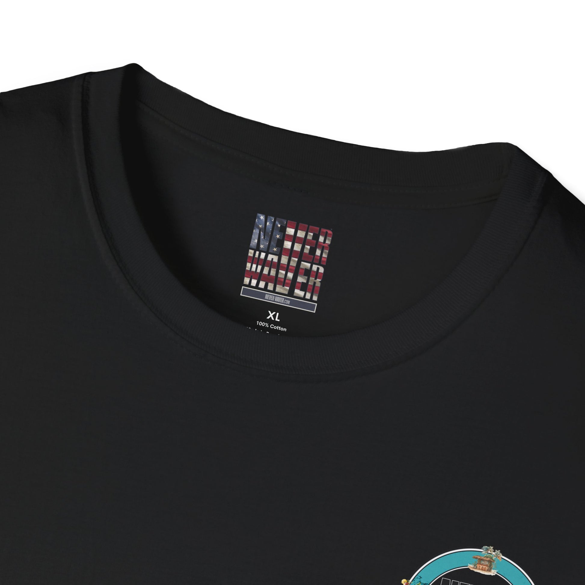 Never Waver Tiki Drinks Made Me Do It? Unisex Soft style T-Shirt - Never Waver