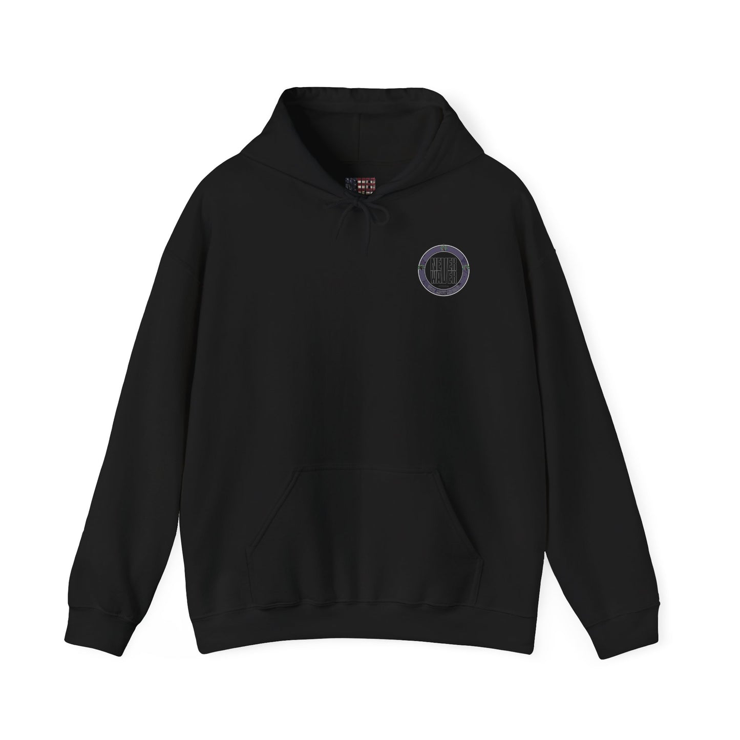 Eco-Friendly Unisex Hoodie: "Never Waver Wine Made Me Do It " - Never Waver