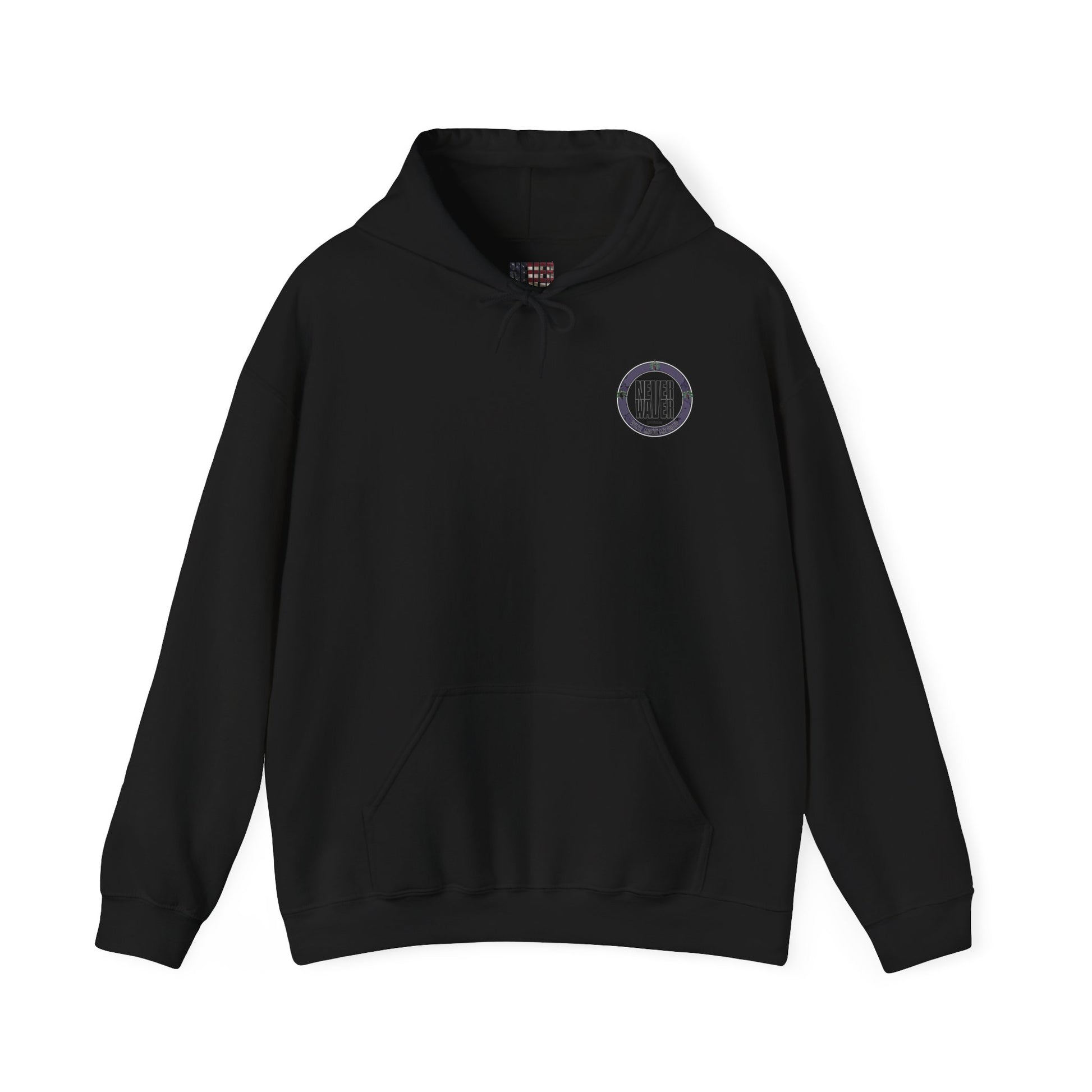 Eco-Friendly Unisex Hoodie: "Never Waver Wine Made Me Do It " - Never Waver