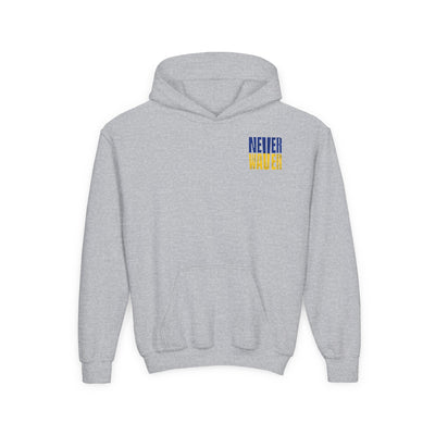 Los Angeles  Fans Never Waver Youth Heavy Blend Hooded Sweatshirt - Never Waver