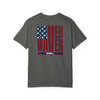 Patriotic Unisex Garment-Dyed T-Shirt - 'Never Waver' Design - Never Waver