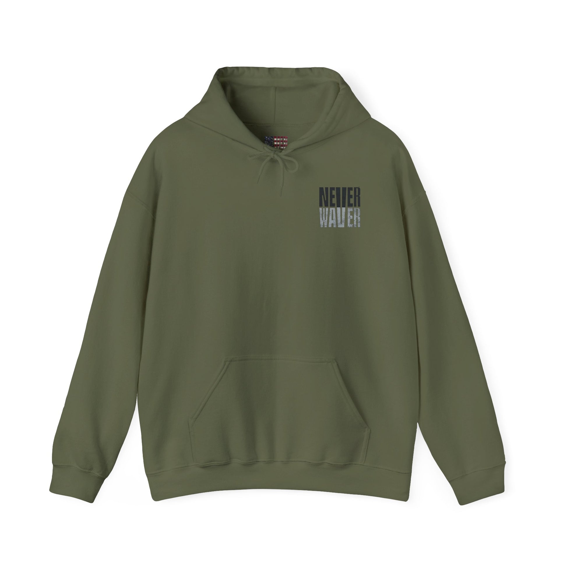 Unisex Heavy Blend™ Hooded Sweatshirt - Las Vegas Fans Never Waver Design, Perfect for Sports Fans - Never Waver