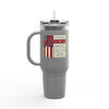 Never Waver Husband Daddy Protector Hero Insulated Travel Mug, 40oz - Never Waver