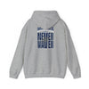 Unisex Heavy Blend™ 'Indianapolis Fans Never Waver' Hoodie - Inspirational Apparel for Everyday Comfort - Never Waver