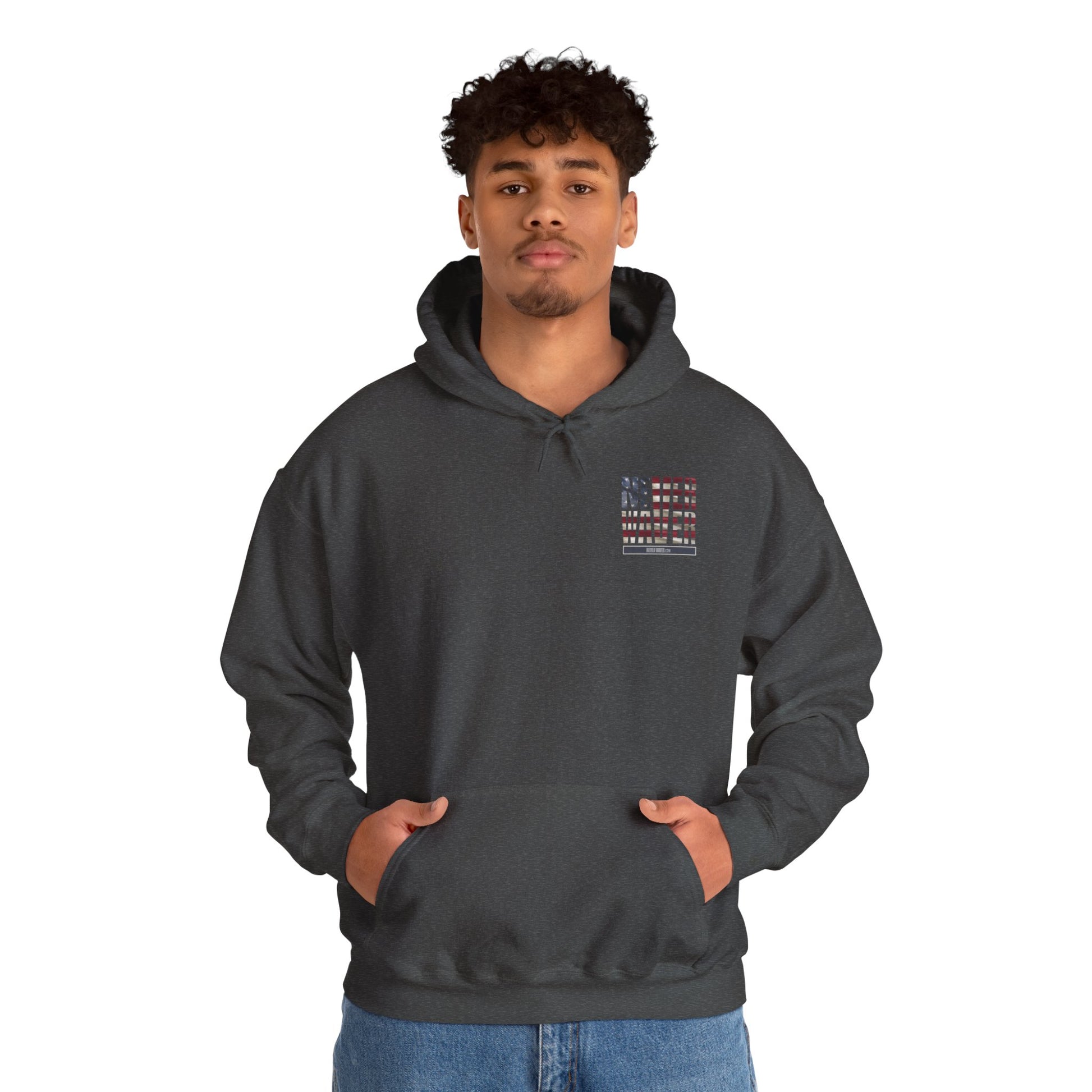 Never Waver Golf Hoodie - Unisex Heavy Blend™ Sweatshirt - Never Waver