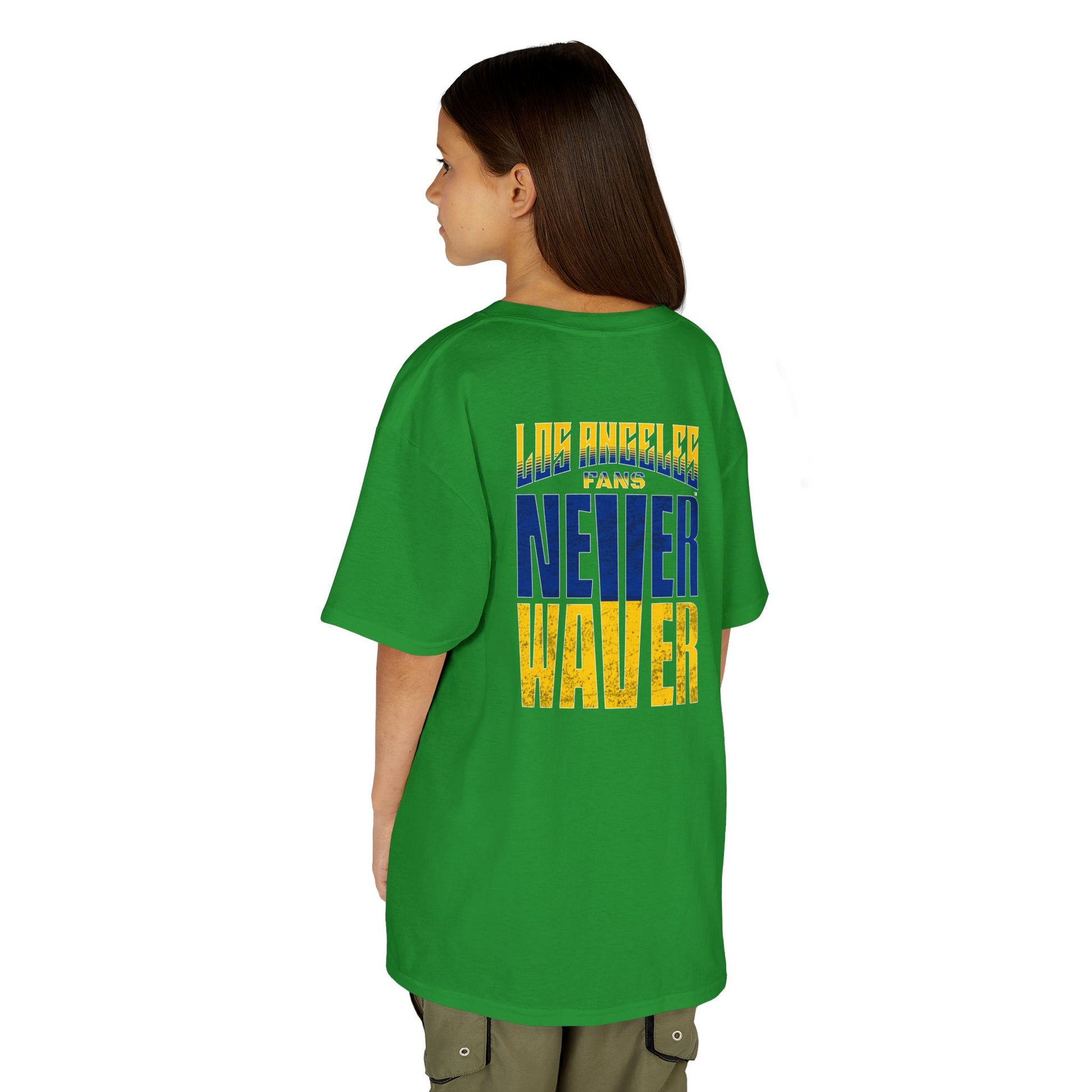 Los Angeles  Fans Never Waver Kids Heavy Cotton™ Tee - Never Waver