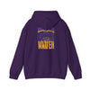 Minnesota Fans Never Waver w Leopard Football Unisex Heavy Blend™ Hooded Sweatshirt - Never Waver Design - Never Waver