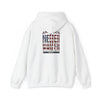 Patriotic Unisex Heavy Blend™ Hooded Sweatshirt - 'America Never Waver' - Never Waver