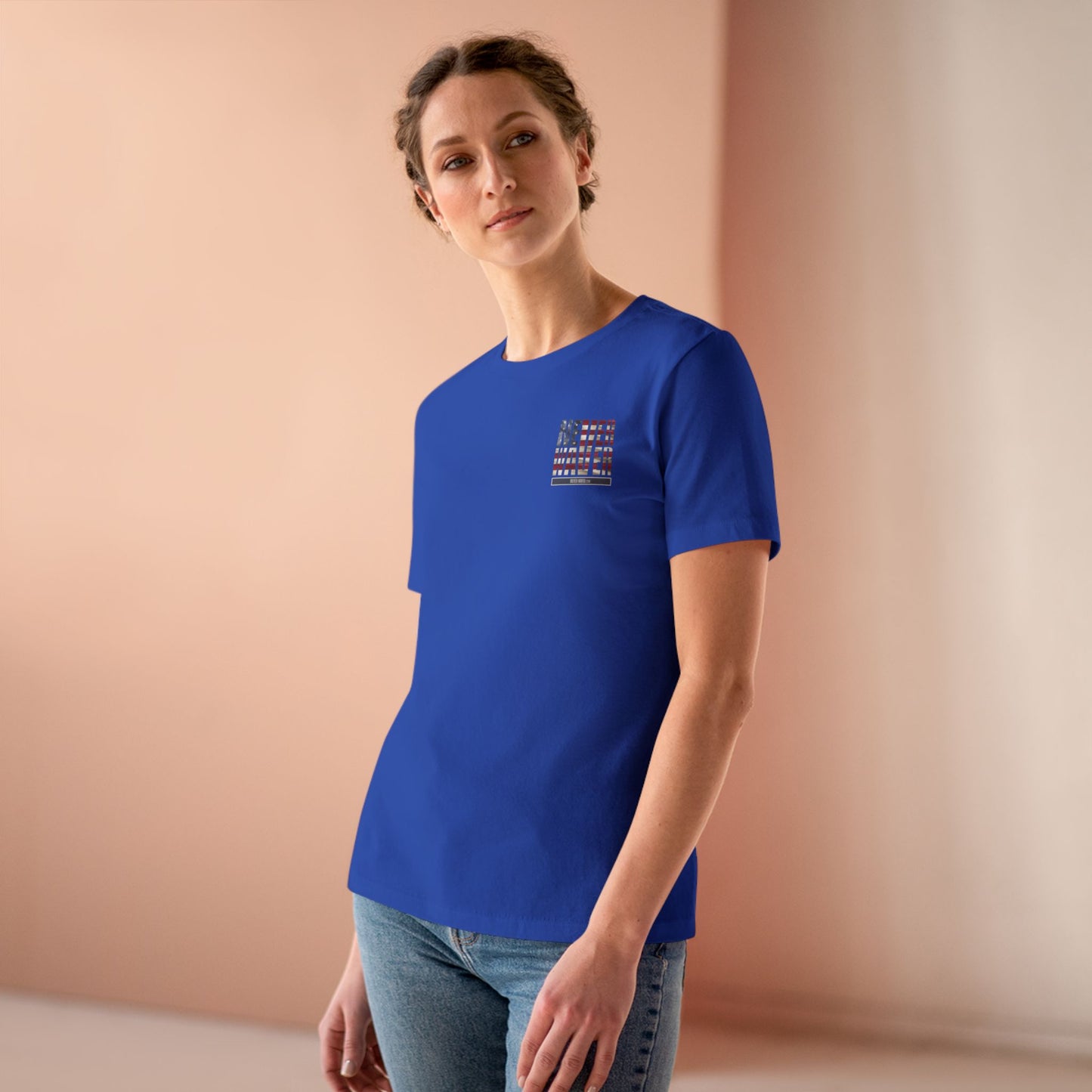 Never Waver Golf Women's Cotton Tee - Never Waver
