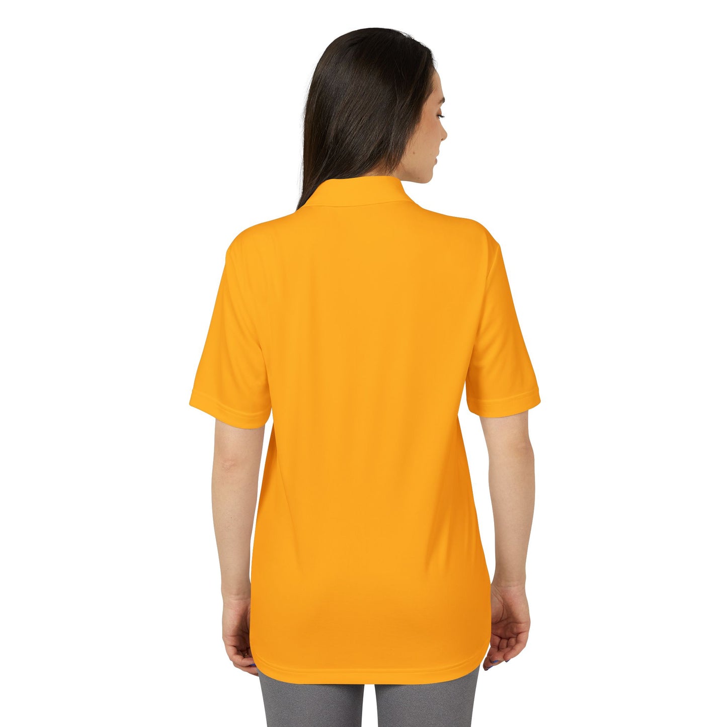 Never Waver Embroidered adidas Unisex Performance Polo - Never Waver