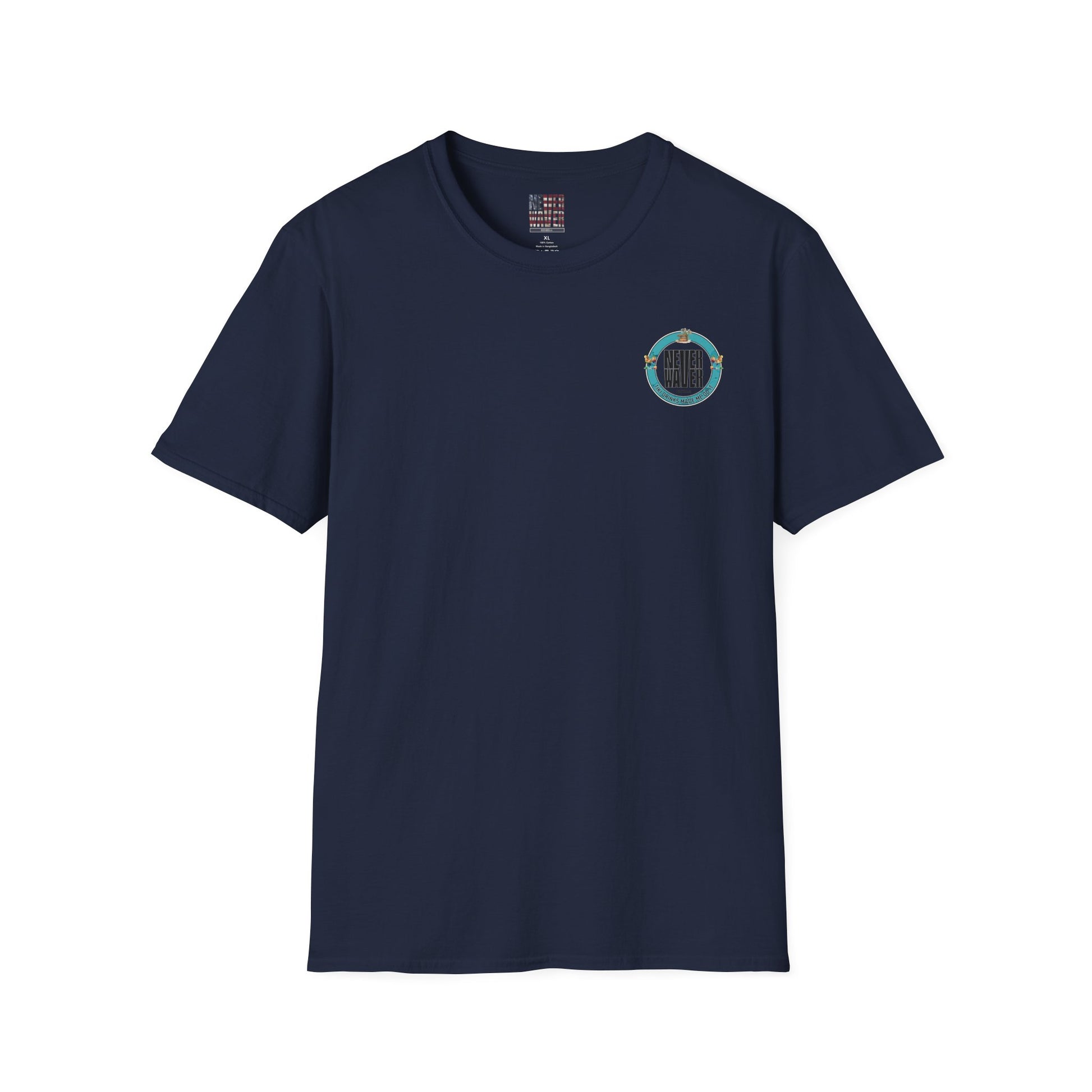 Never Waver Tiki Drinks Made Me Do It? Unisex Soft style T-Shirt - Never Waver