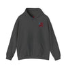 Unisex Heavy Blend™ Hooded Sweatshirt - Never Waver Crew with  American Flag Design - Never Waver