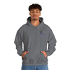 Never Waver Always Back the Blue Hooded Sweatshirt - Unisex Heavy Blend™ - Never Waver