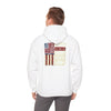 Never Waver Husband Daddy Protector Hero Unisex Heavy Blend™ Hooded Sweatshirt - Cozy, Motivational Apparel for Everyday Wear - Never Waver