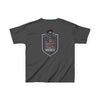 Patriotic Kids Heavy Cotton Tee - 'America Never Waver' USA Graphic Tee - Never Waver