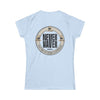Never Waver Save Water Drink Champagne Women's Soft Style Tee - - Never Waver