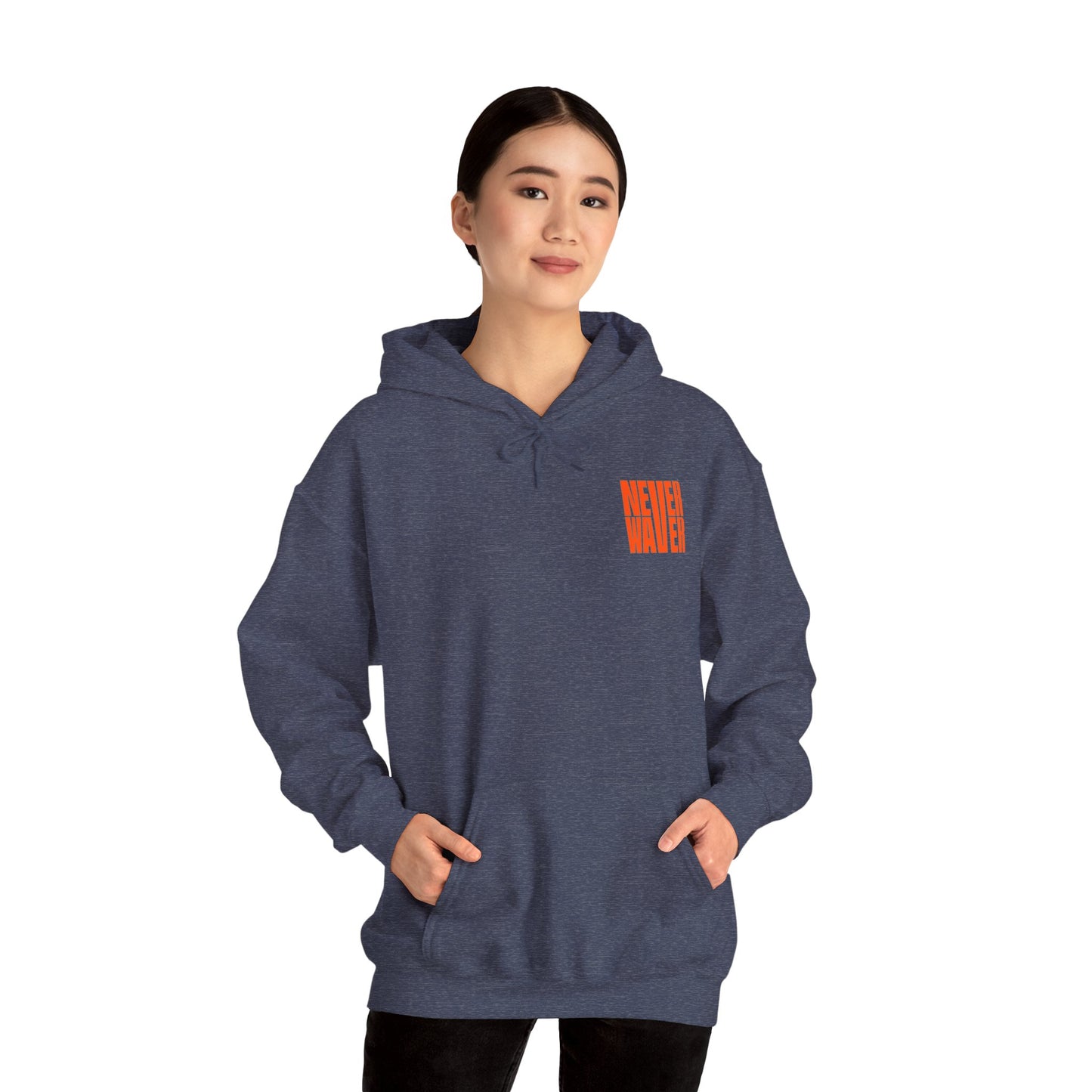 Unisex Heavy Blend™ Hoodie - 'Never Waver Oh Honey I am that Mom' - Never Waver