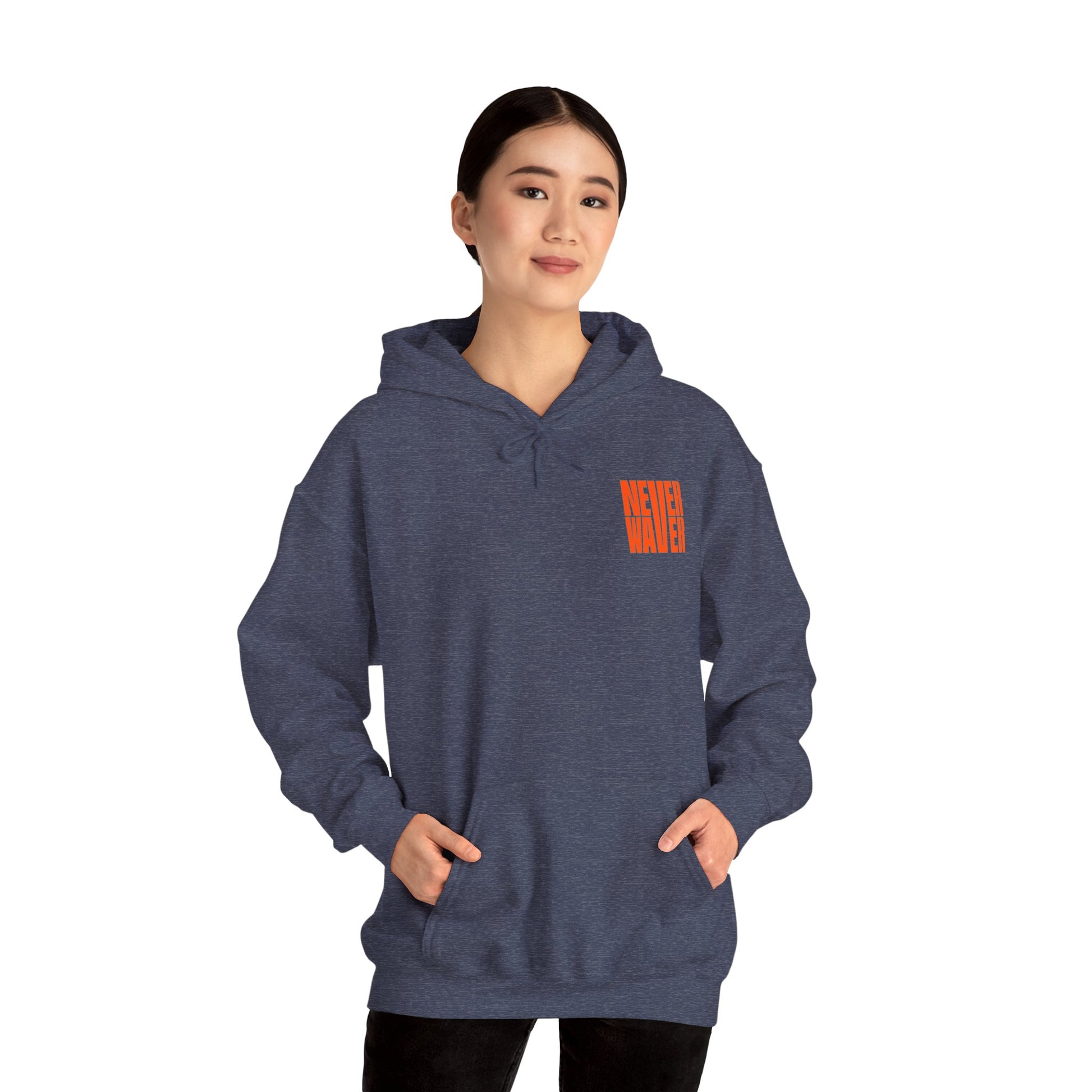 Unisex Heavy Blend™ Hoodie - 'Never Waver Oh Honey I am that Mom' - Never Waver