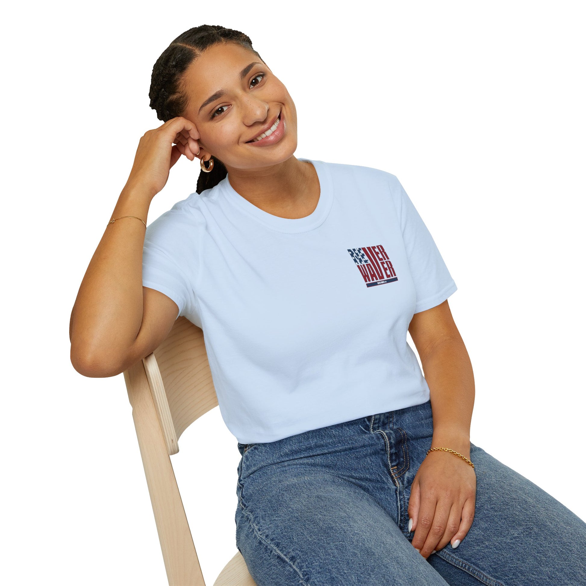 Never Waver Golf Unisex Soft style T-Shirt - Never Waver
