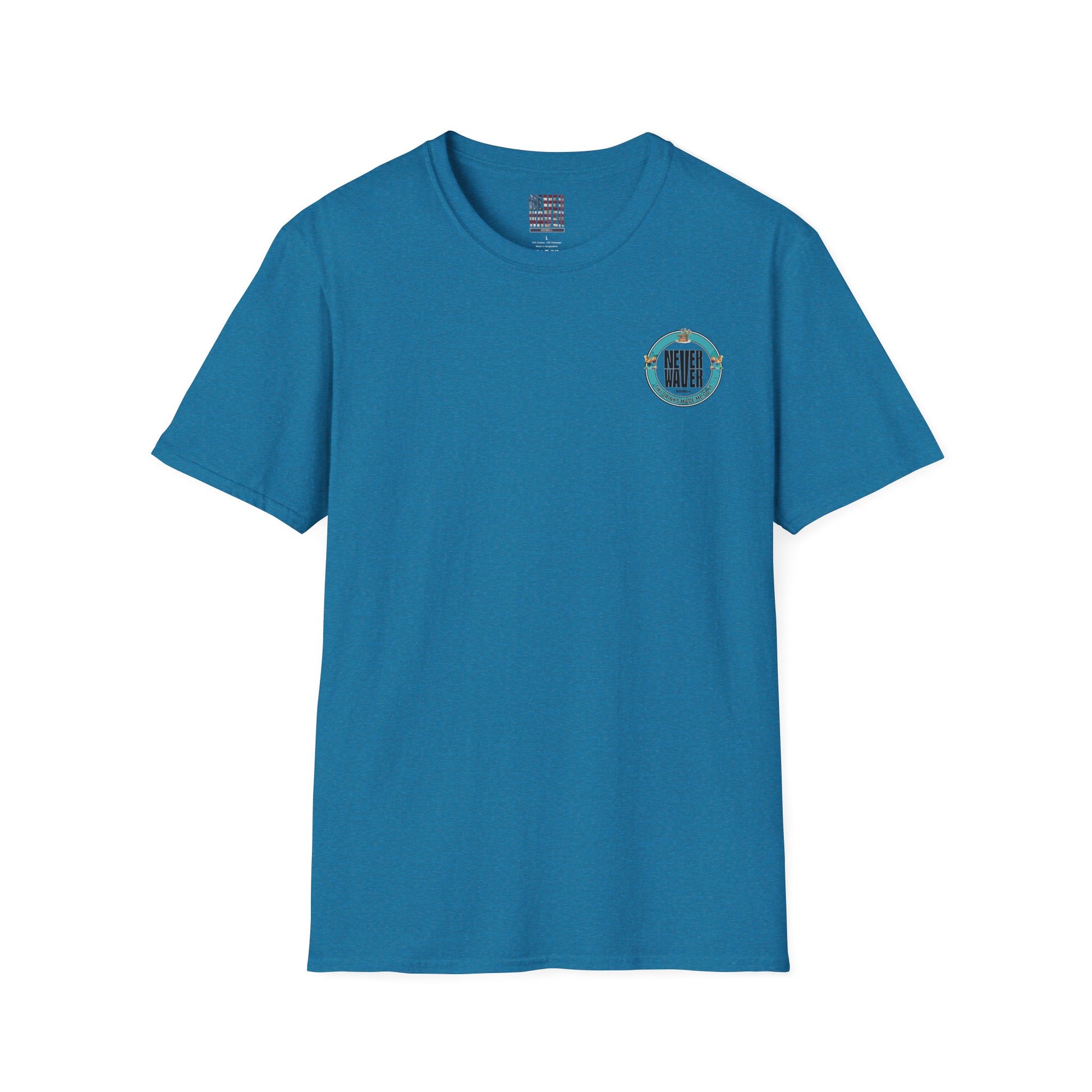 Never Waver Tiki Drinks Made Me Do It? Unisex Soft style T-Shirt - Never Waver