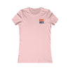 Denver Fans Never Waver W-Leopard Football Women's Favorite Tee - Never Waver