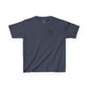 Kids Tee Never Waver” Jesus t-shirt might feature a bold, eye-catching design that reflects a steadfast faith and confidence in Christ.  - Never Waver