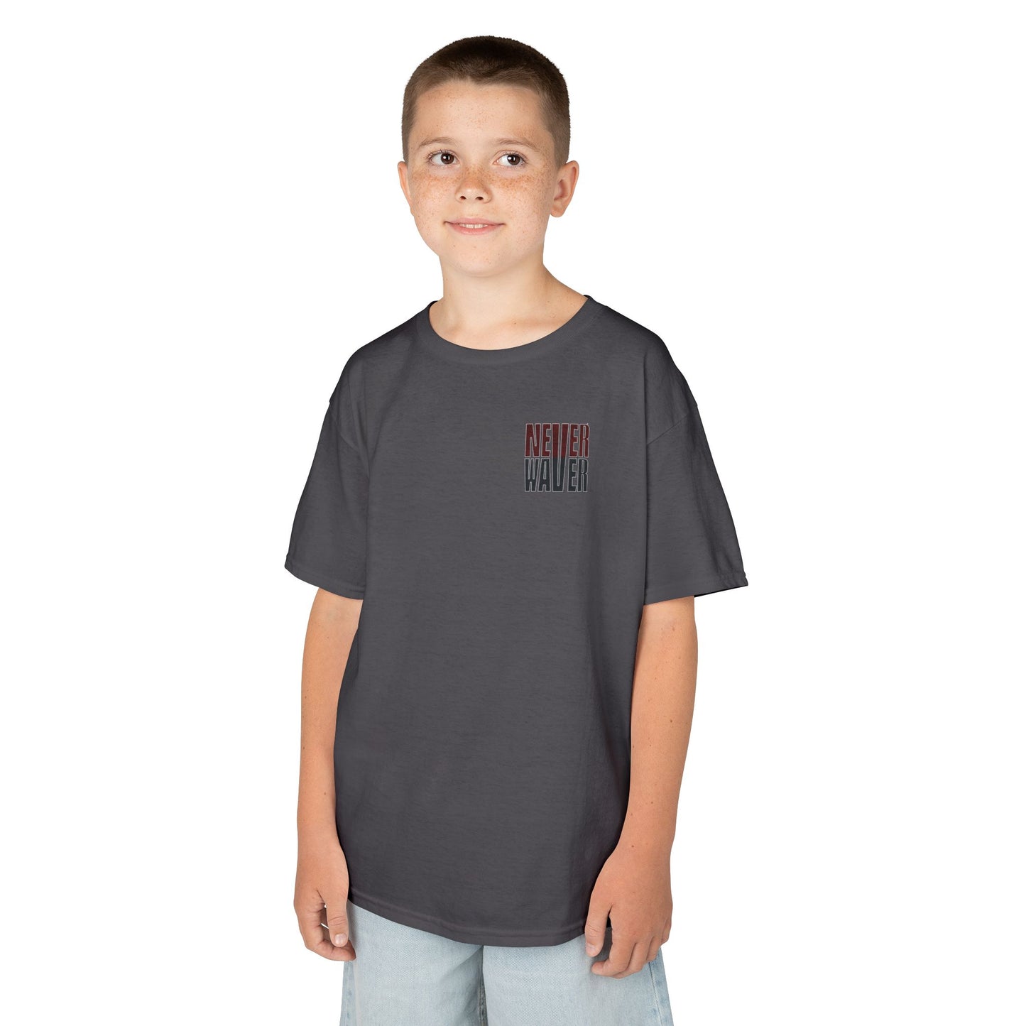 Atlanta Fans Never Waver Kids Heavy Cotton™ Tee - Never Waver