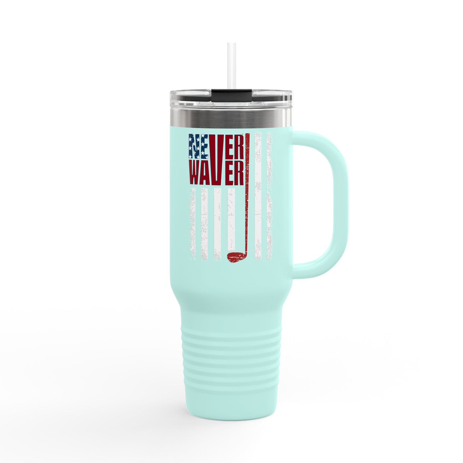 Never Waver Golf Insulated 40oz Travel Mug - Never Waver