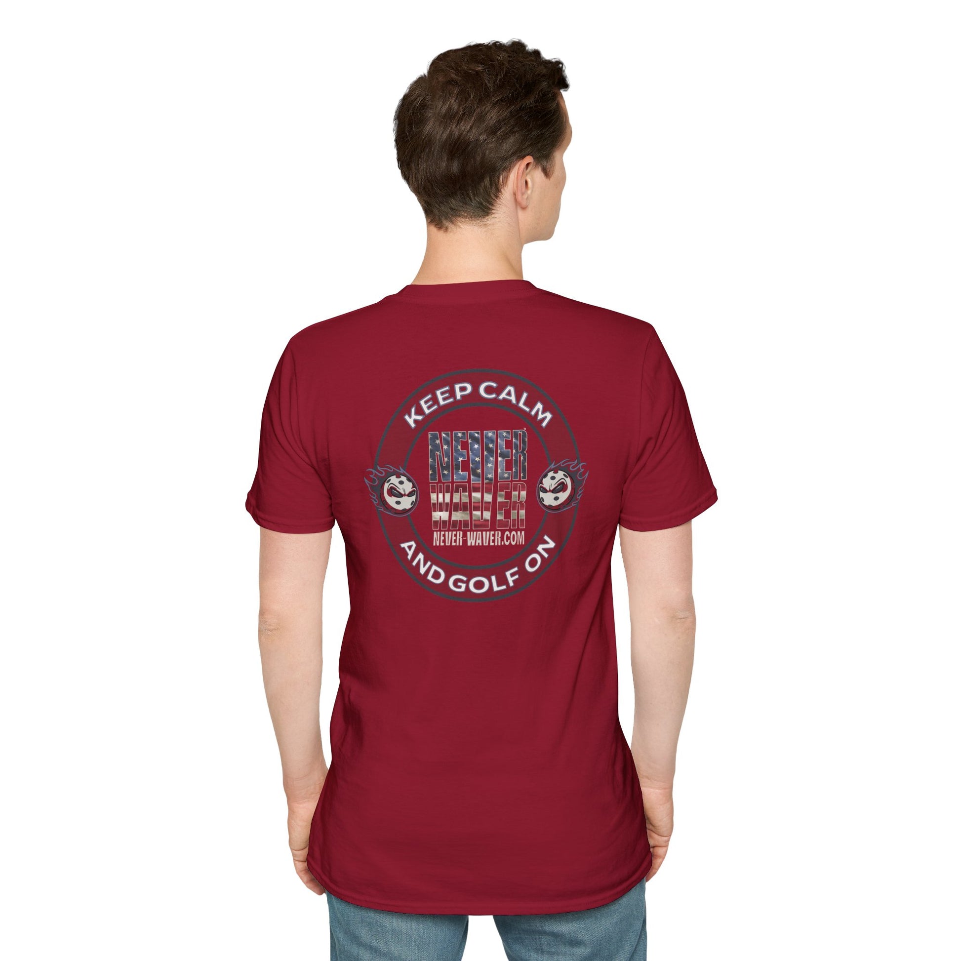 Never Waver Golf Unisex Soft style T-Shirt - Never Waver