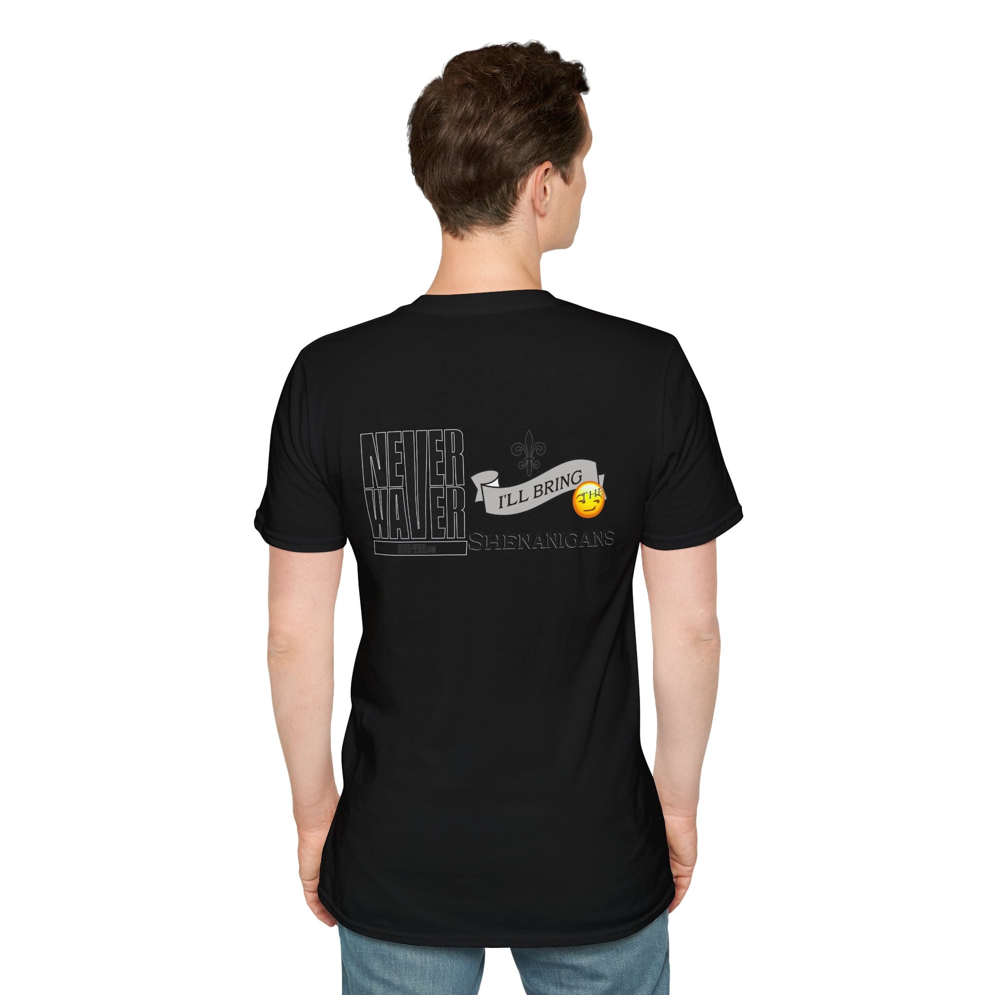 Never Waver I'll Bring The Shenanigans Unisex Softstyle T-Shirt - Never Waver