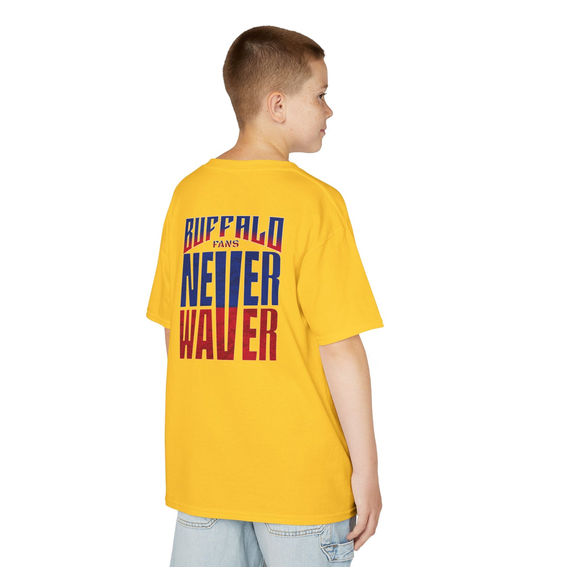 Buffalo Fans Never Waver Kids Heavy Cotton™ Tee - Never Waver