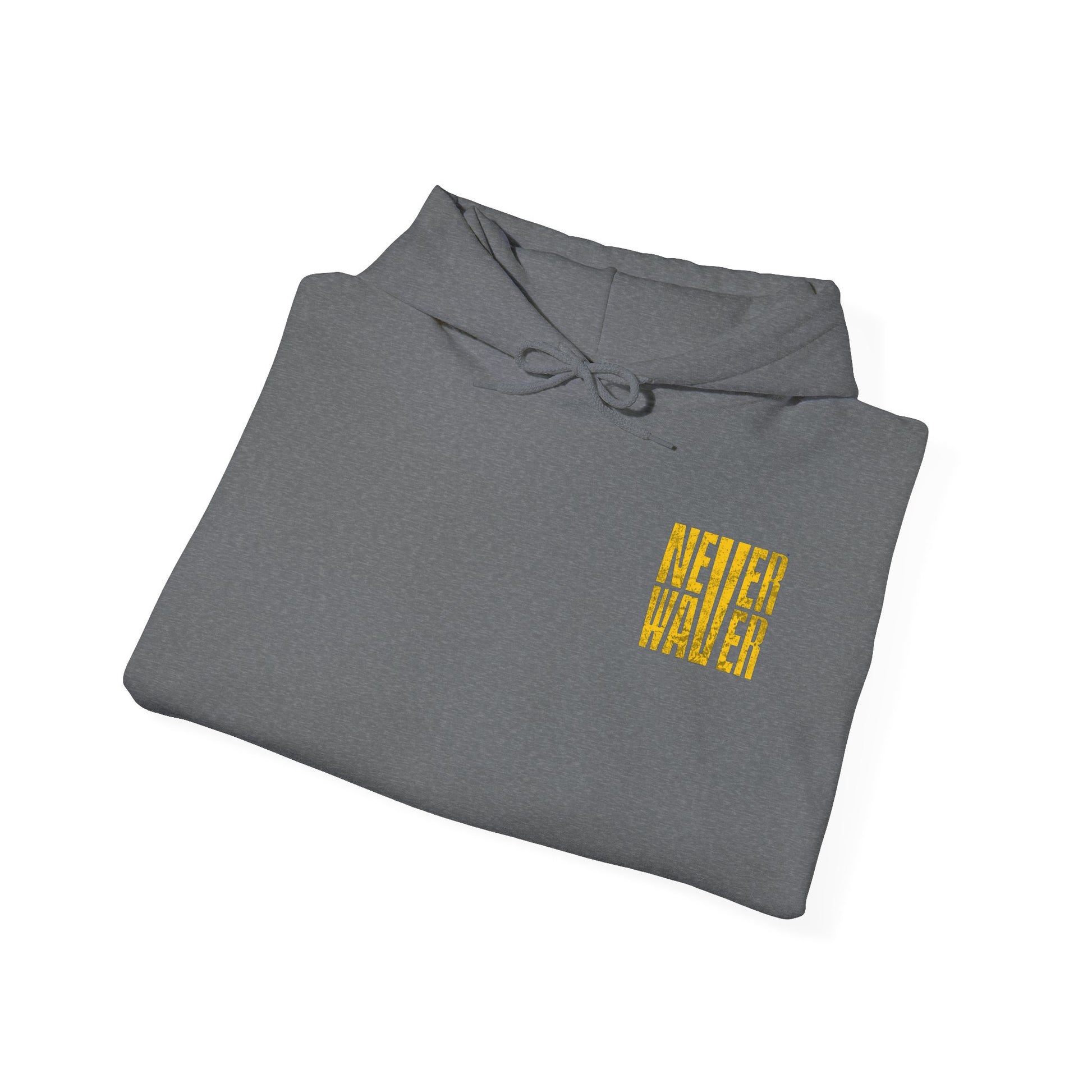 Unisex Heavy Blend™ Hooded Sweatshirt - "Los Angeles Fans Never Waver" Inspirational Hoodie - Never Waver