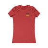 Washington Fans Never Waver W-Leopard Football Women's Favorite Tee - Never Waver