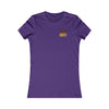 Washington Fans Never Waver W-Leopard Football Women's Favorite Tee - Never Waver