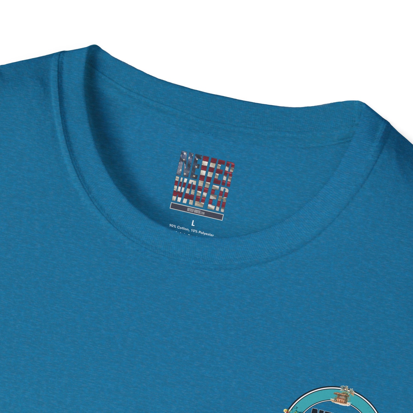 Never Waver Tiki Drinks Made Me Do It? Unisex Soft style T-Shirt - Never Waver